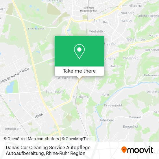 Карта Danas Car Cleaning Service Autopflege Autoaufbereitung