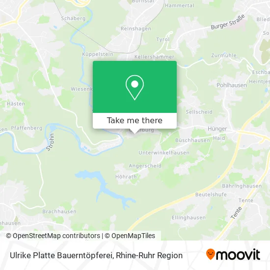 Карта Ulrike Platte Bauerntöpferei