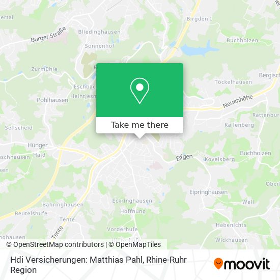 Карта Hdi Versicherungen: Matthias Pahl