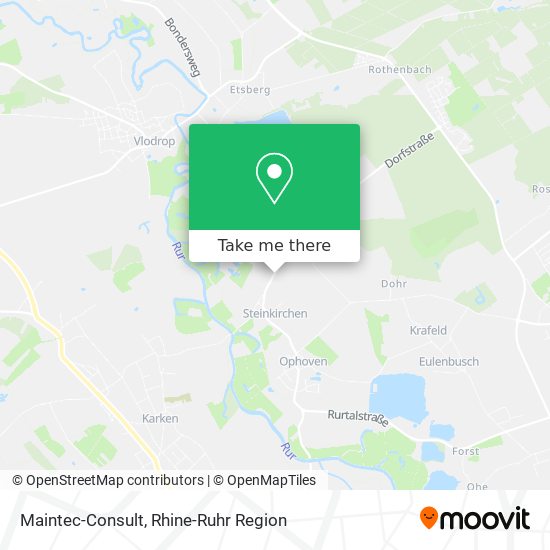 Maintec-Consult map