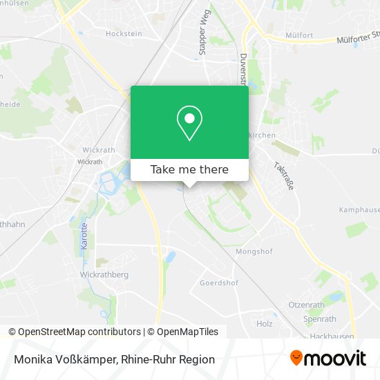 Monika Voßkämper map