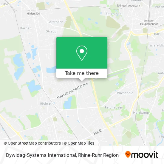 Карта Dywidag-Systems International
