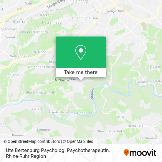 Ute Bertenburg Psycholog. Psychotherapeutin map