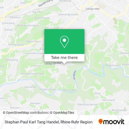 Карта Stephan Paul Karl Tang Handel