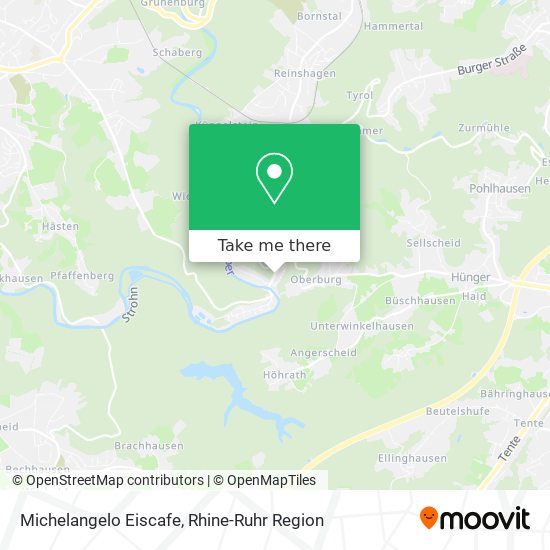 Michelangelo Eiscafe map
