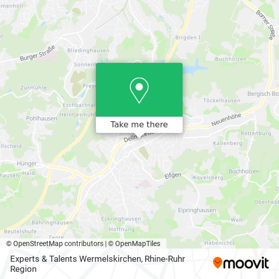 Experts & Talents Wermelskirchen map