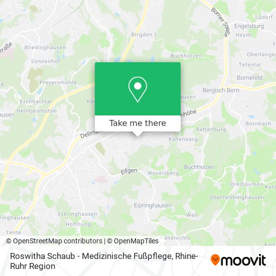 Roswitha Schaub - Medizinische Fußpflege map