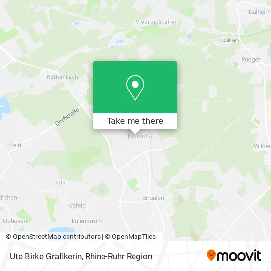 Карта Ute Birke Grafikerin