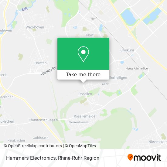 Hammers Electronics map