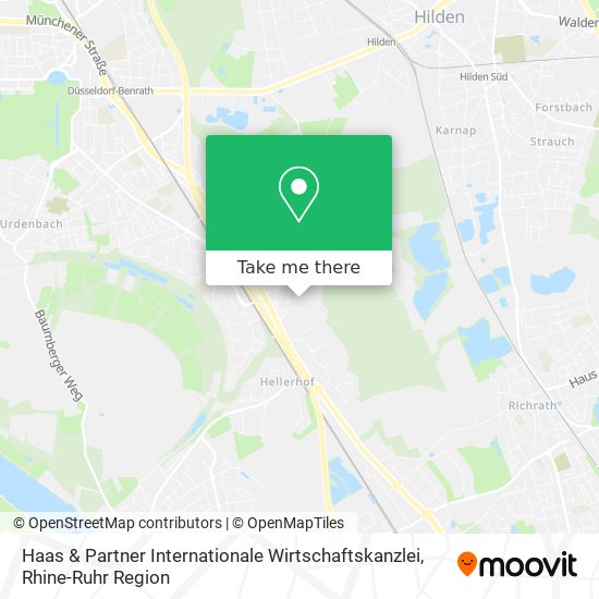 Haas & Partner Internationale Wirtschaftskanzlei map