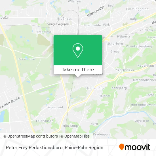 Peter Frey Redaktionsbüro map