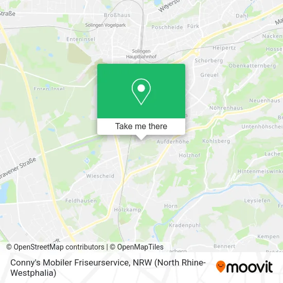 Карта Conny's Mobiler Friseurservice