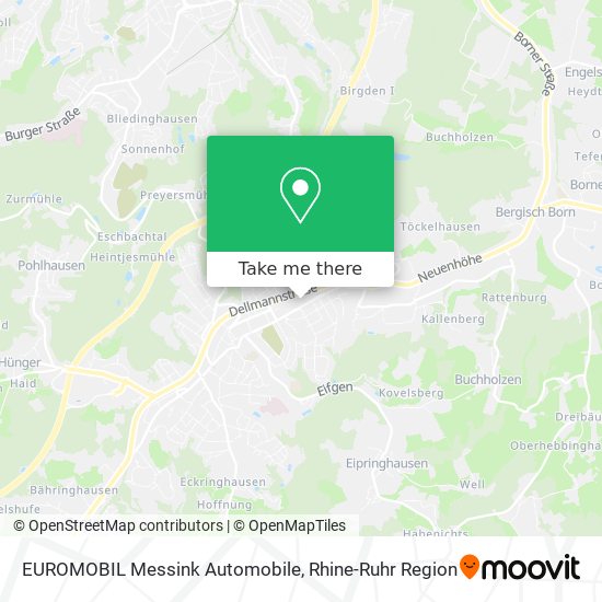 EUROMOBIL Messink Automobile map