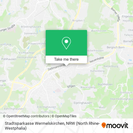 Stadtsparkasse Wermelskirchen map