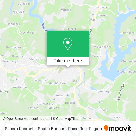 Sahara Kosmetik Studio Bouchra map