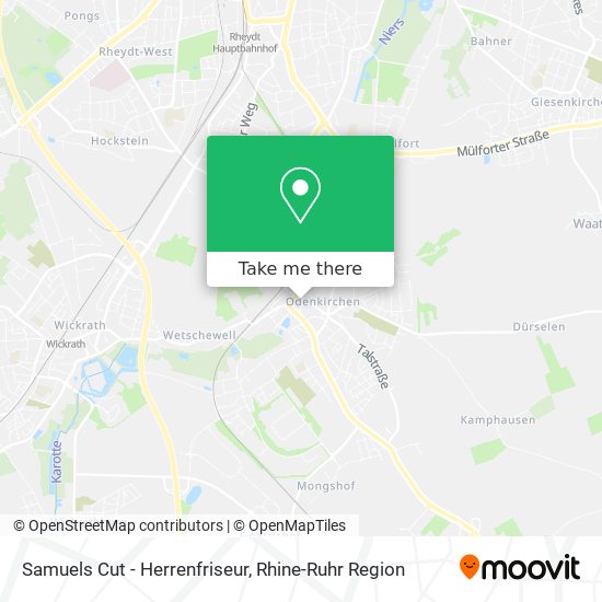 Samuels Cut - Herrenfriseur map