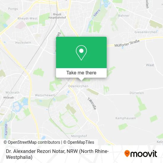 Карта Dr. Alexander Rezori Notar