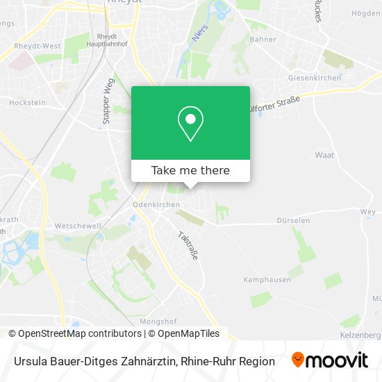 Ursula Bauer-Ditges Zahnärztin map