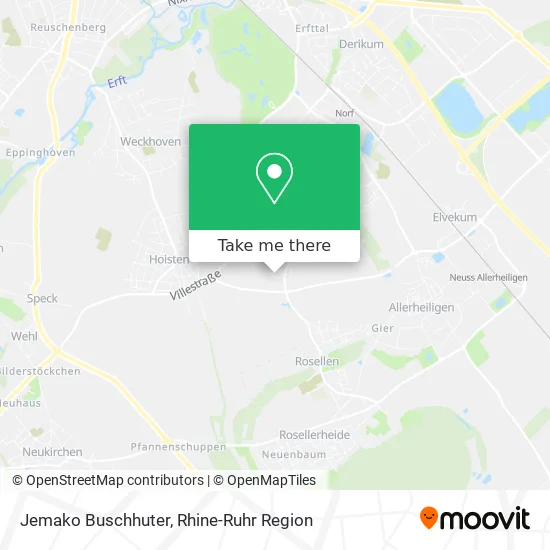 Карта Jemako Buschhuter