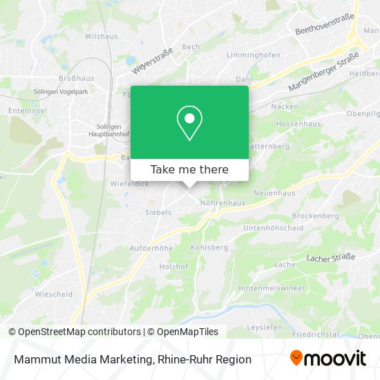 Mammut Media Marketing map