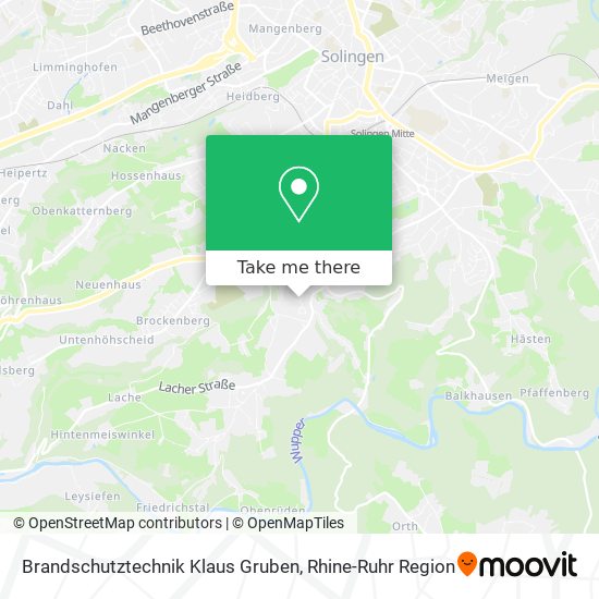 Brandschutztechnik Klaus Gruben map