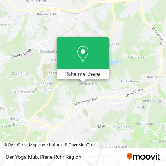 Der Yoga Klub map