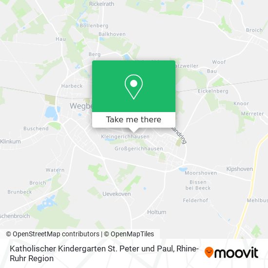 Katholischer Kindergarten St. Peter und Paul map