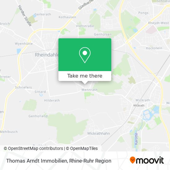 Thomas Arndt Immobilien map