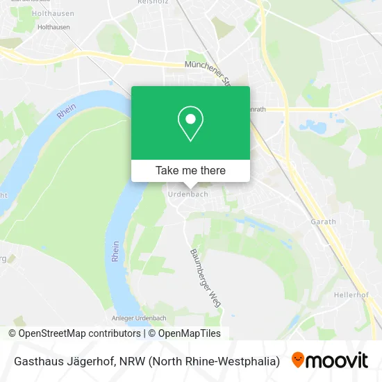 Карта Gasthaus Jägerhof