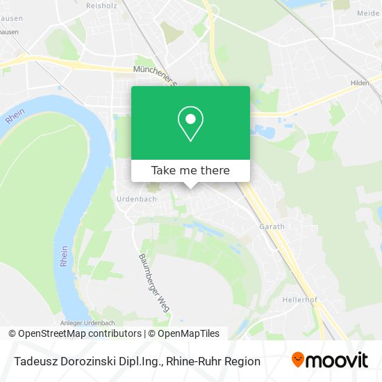 Tadeusz Dorozinski Dipl.Ing. map