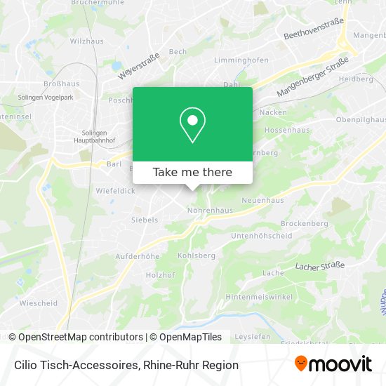 Cilio Tisch-Accessoires map