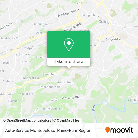 Auto-Service Montepeloso map