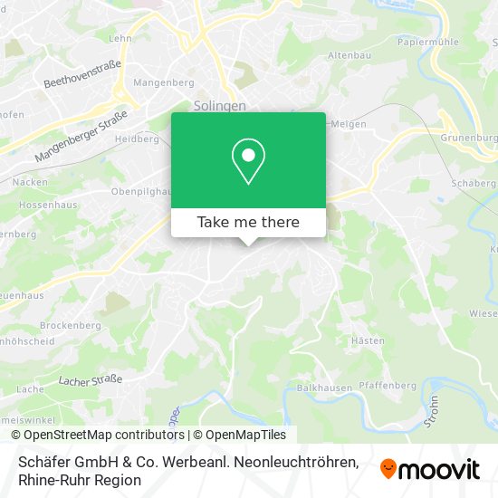 Schäfer GmbH & Co. Werbeanl. Neonleuchtröhren map