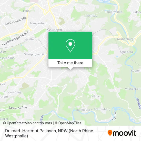 Dr. med. Hartmut Pallasch map