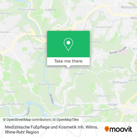Medizinische Fußpflege und Kosmetik Inh. Wilms map