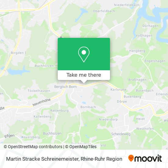 Martin Stracke Schreinemeister map