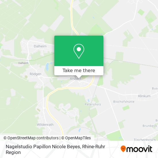 Nagelstudio Papillon Nicole Beyes map