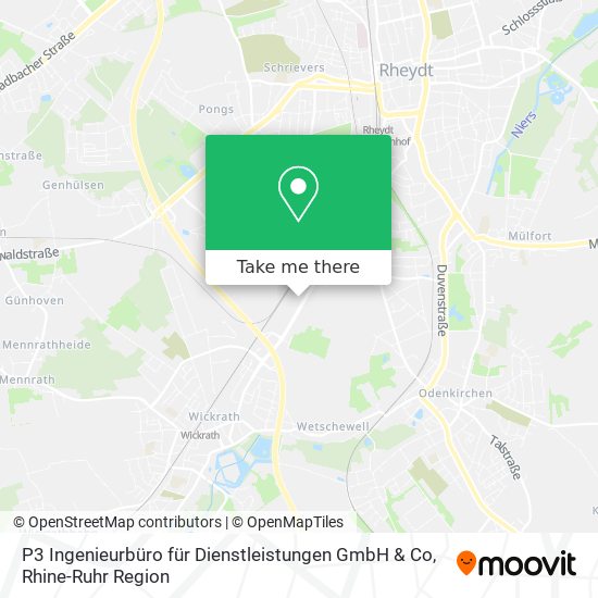 P3 Ingenieurbüro für Dienstleistungen GmbH & Co map