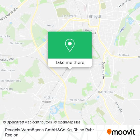 Reugels Vermögens GmbH&Co.Kg map