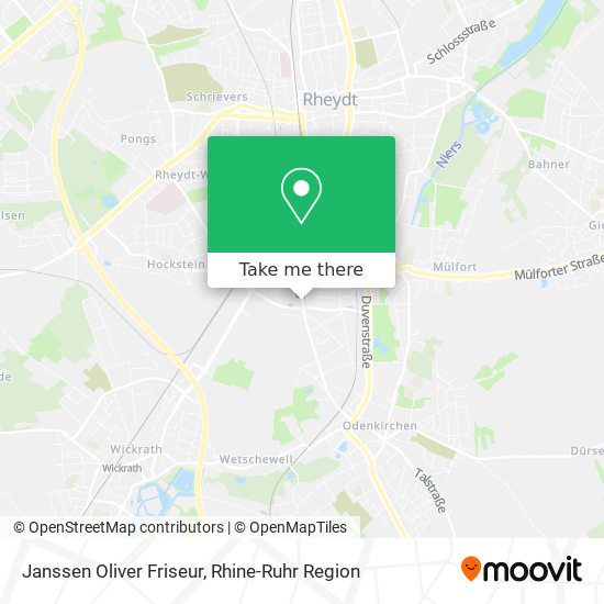 Janssen Oliver Friseur map