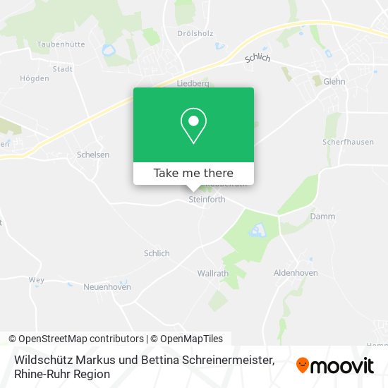 Wildschütz Markus und Bettina Schreinermeister map