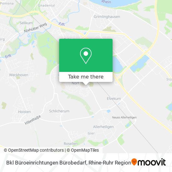 Bkl Büroeinrichtungen Bürobedarf map