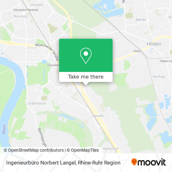 Ingenieurbüro Norbert Langel map