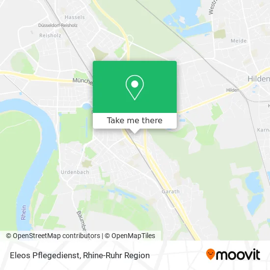 Карта Eleos Pflegedienst