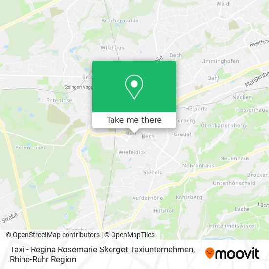 Taxi - Regina Rosemarie Skerget Taxiunternehmen map