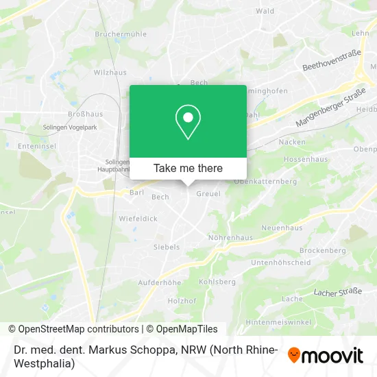 Dr. med. dent. Markus Schoppa map