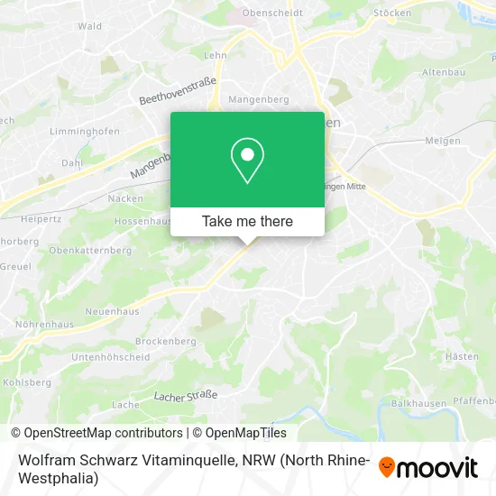 Карта Wolfram Schwarz Vitaminquelle