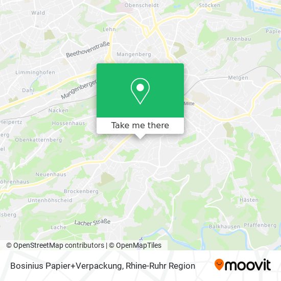 Bosinius Papier+Verpackung map