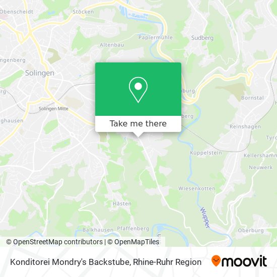 Konditorei Mondry's Backstube map