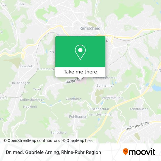 Dr. med. Gabriele Arning map